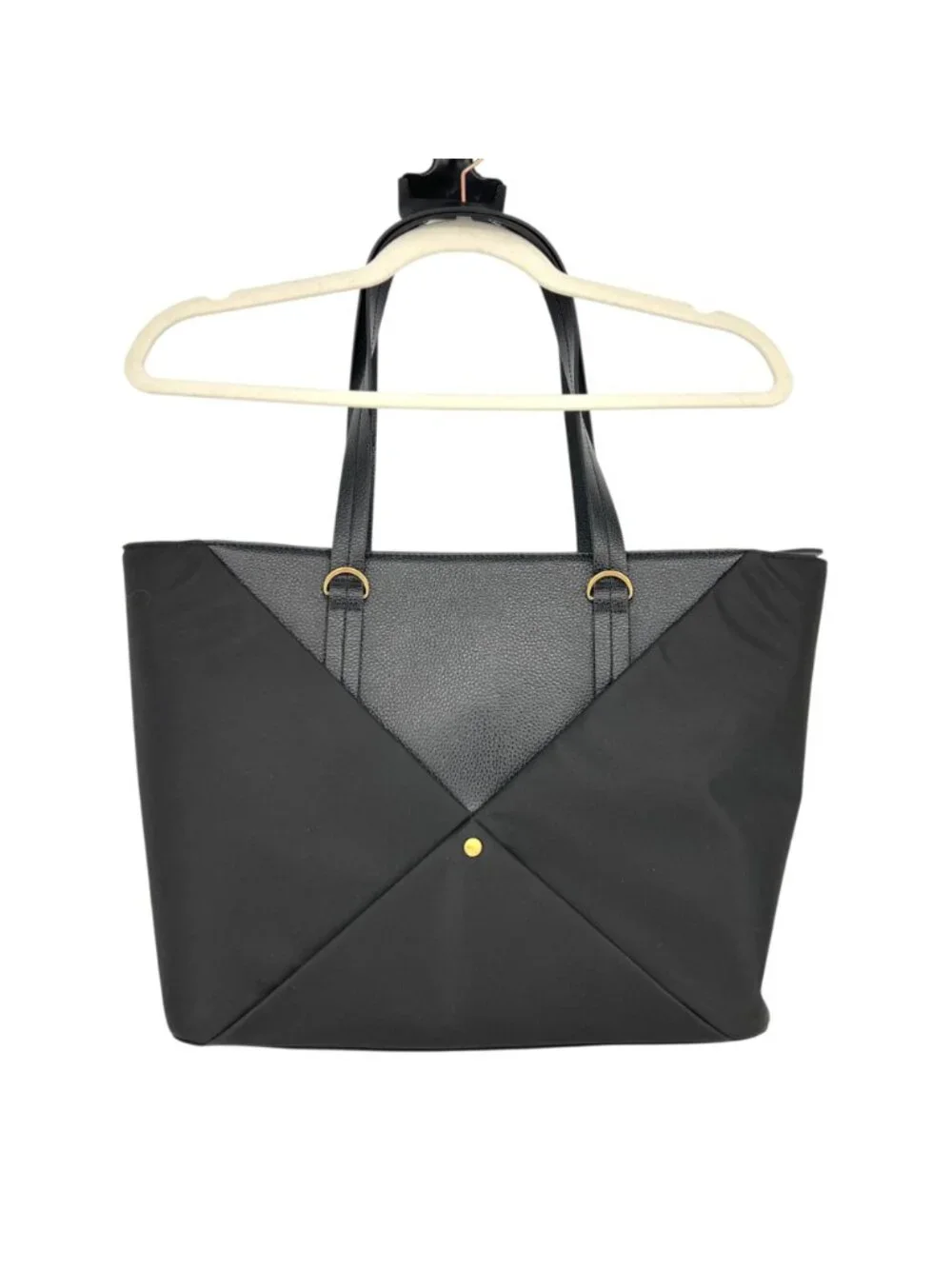 Stokke Explory X Signature Changing Bag Signature Black Faux Leather Nylon